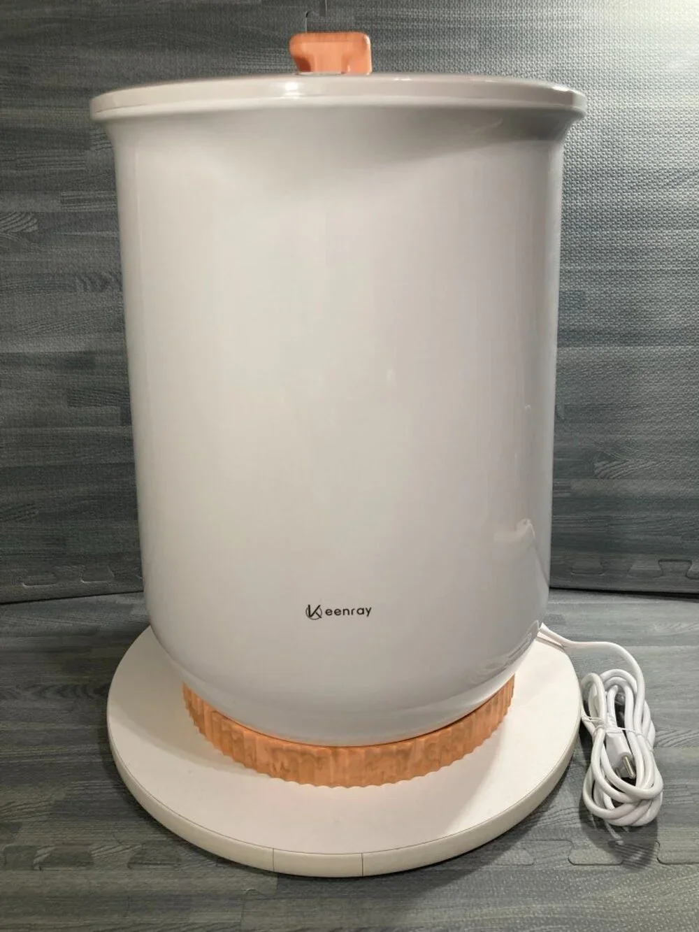 Keenray Towel Warmer - Comfort Life 1 Snow White Luxury Towel Bucket Warmer